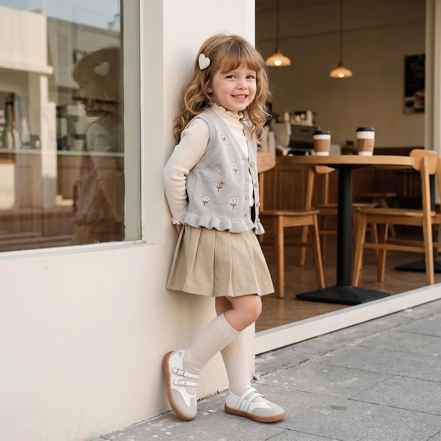 Toddler Girl Mary Jane Sneakers Barefoot