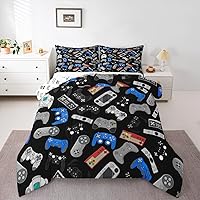 Vista 34 de Juego de edredón de motocross para adolescentes, juego de ropa de cama con bandera estadounidense, edredón de plumón para deportes extremos