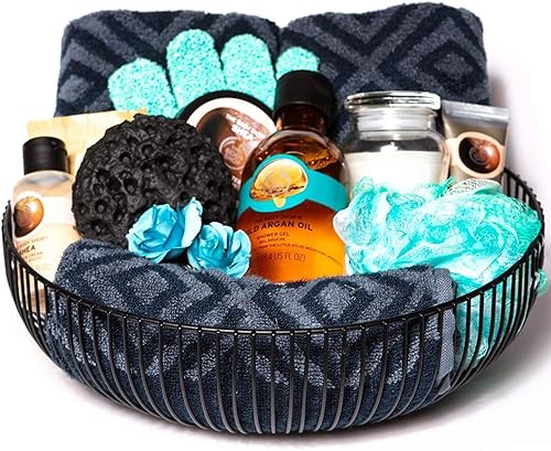 Miniatura 6 de Cesta de almacenamiento de frutas de alambre de metal para cocina, sala de estar, oficina – Centro decorativo para mostrar frutas, verduras, pan,