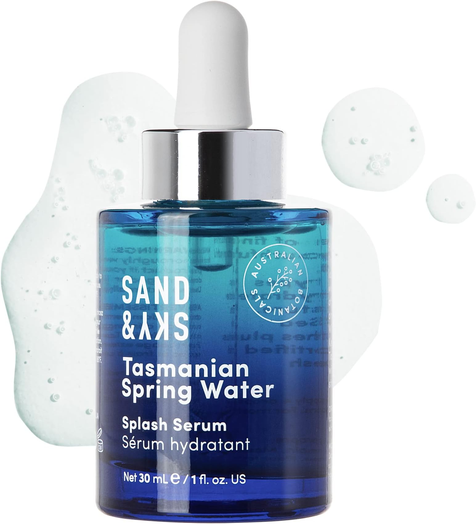 Hyaluronic Acid Serum for Face - Hydrating Serum with Probiotics & Fermented Sea Kelp, Fine Line Reducing Face Serum, Plumps Skin & Smooths Wrinkles, 1 fl oz