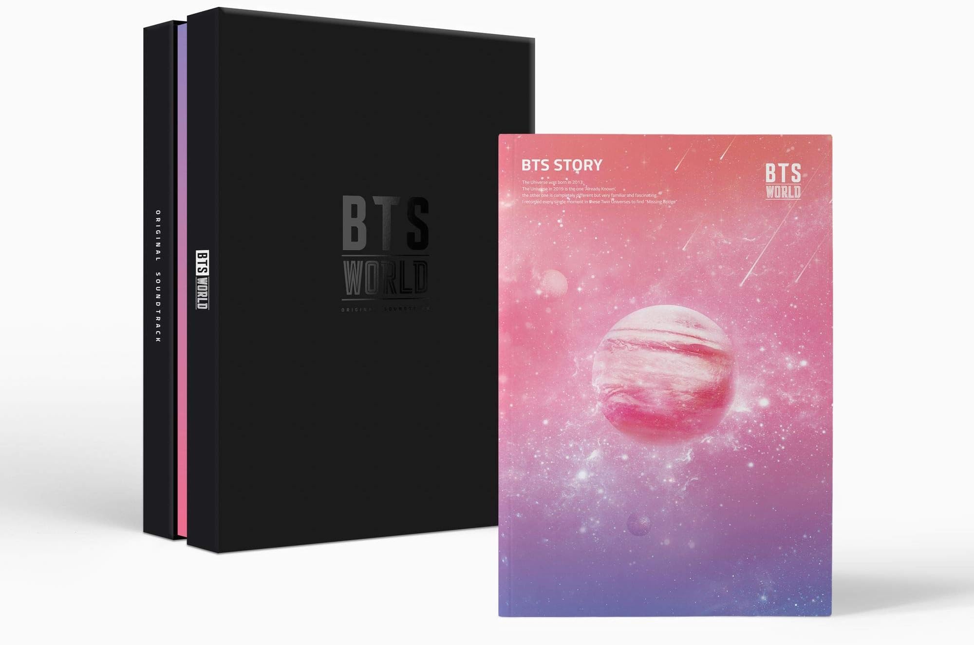 Bighitent BTS World OST CD 88P Photobook Double Side Photocard Game Coupon Lenticular Card