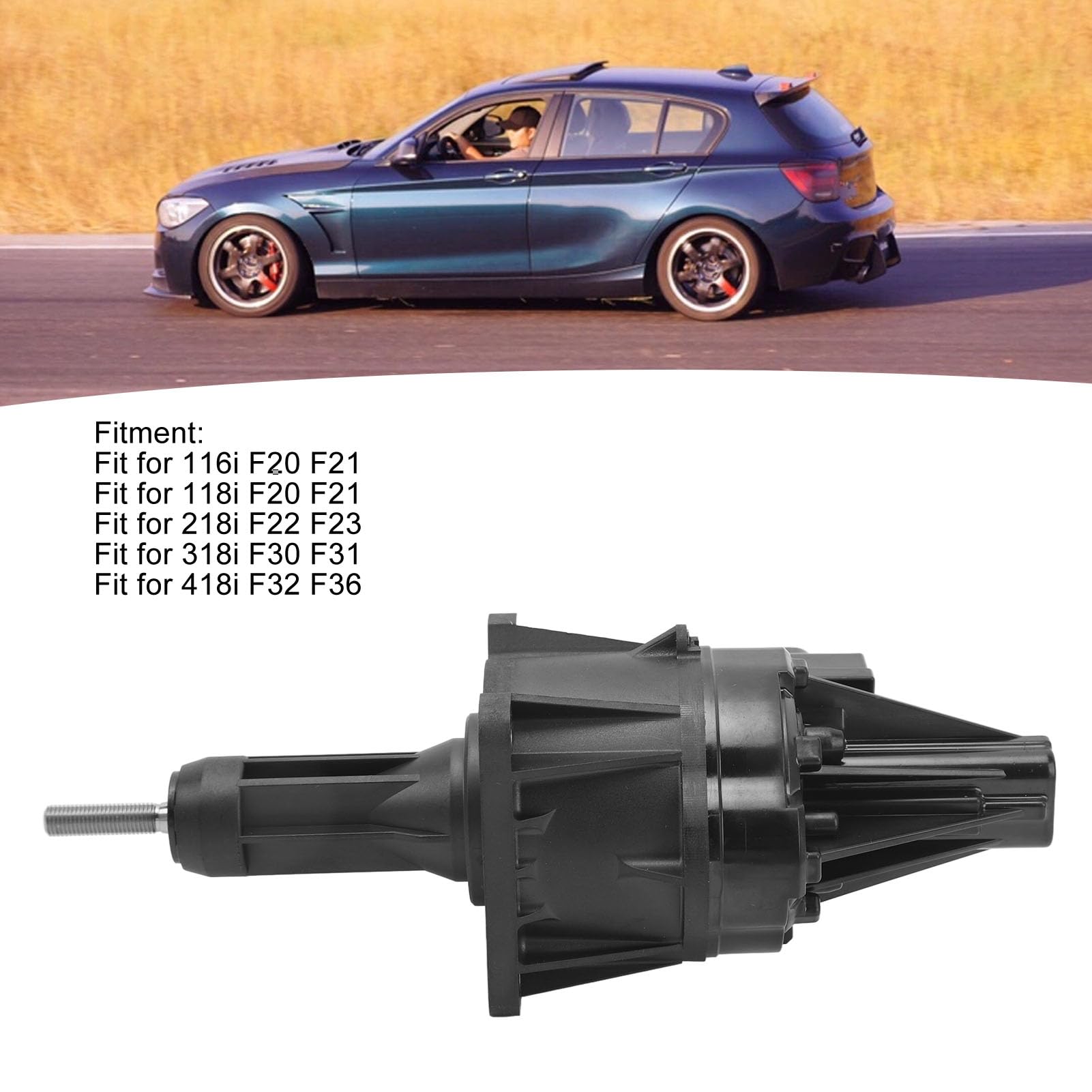 AMONIDA Actuador Turbo, Actuador de Control Electrónico de Alto Rendimiento para una Utilización óptima del, con Tecnología de Sensores