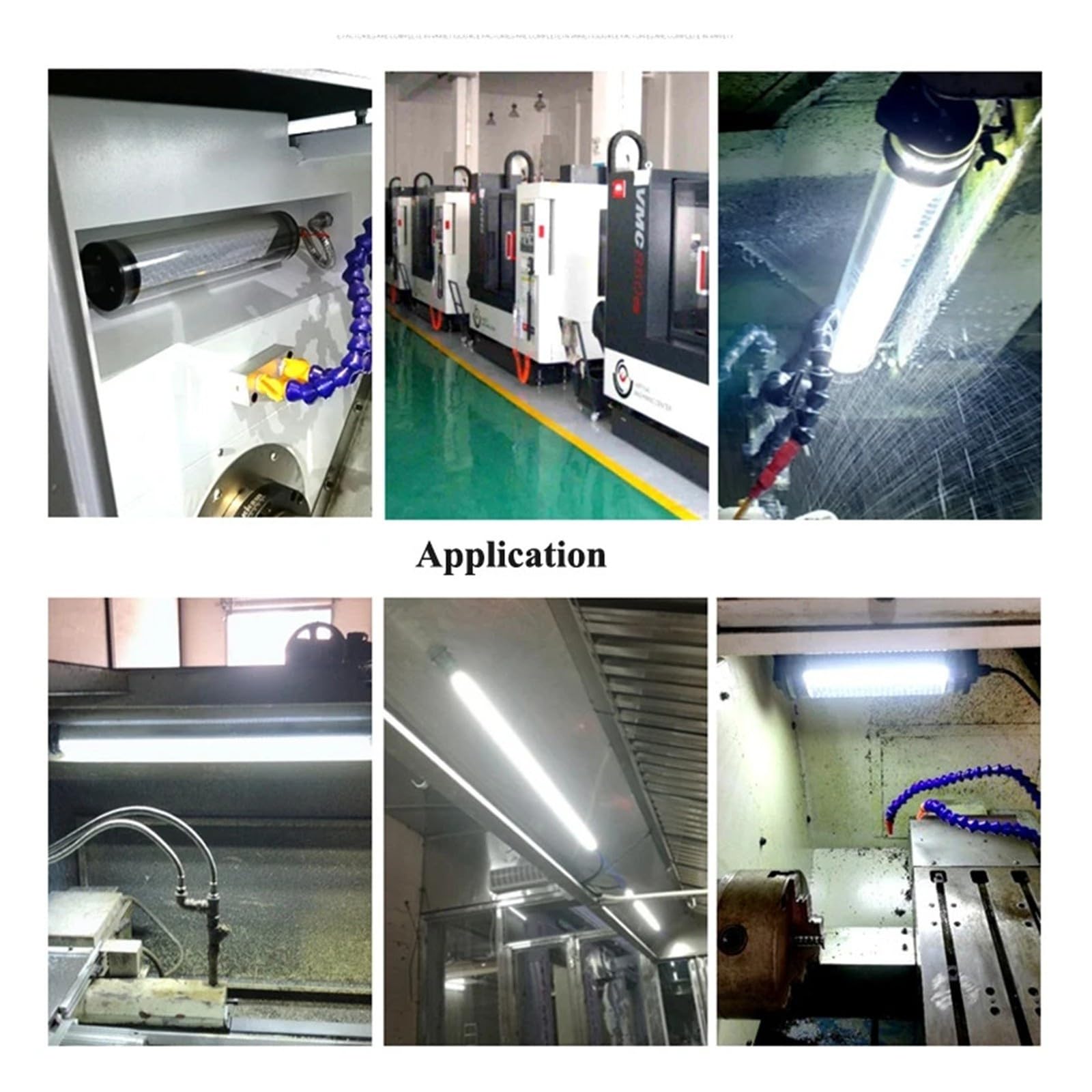 Lampada for Macchina CNC A LED Cilindro A Striscia Lunga AC DC