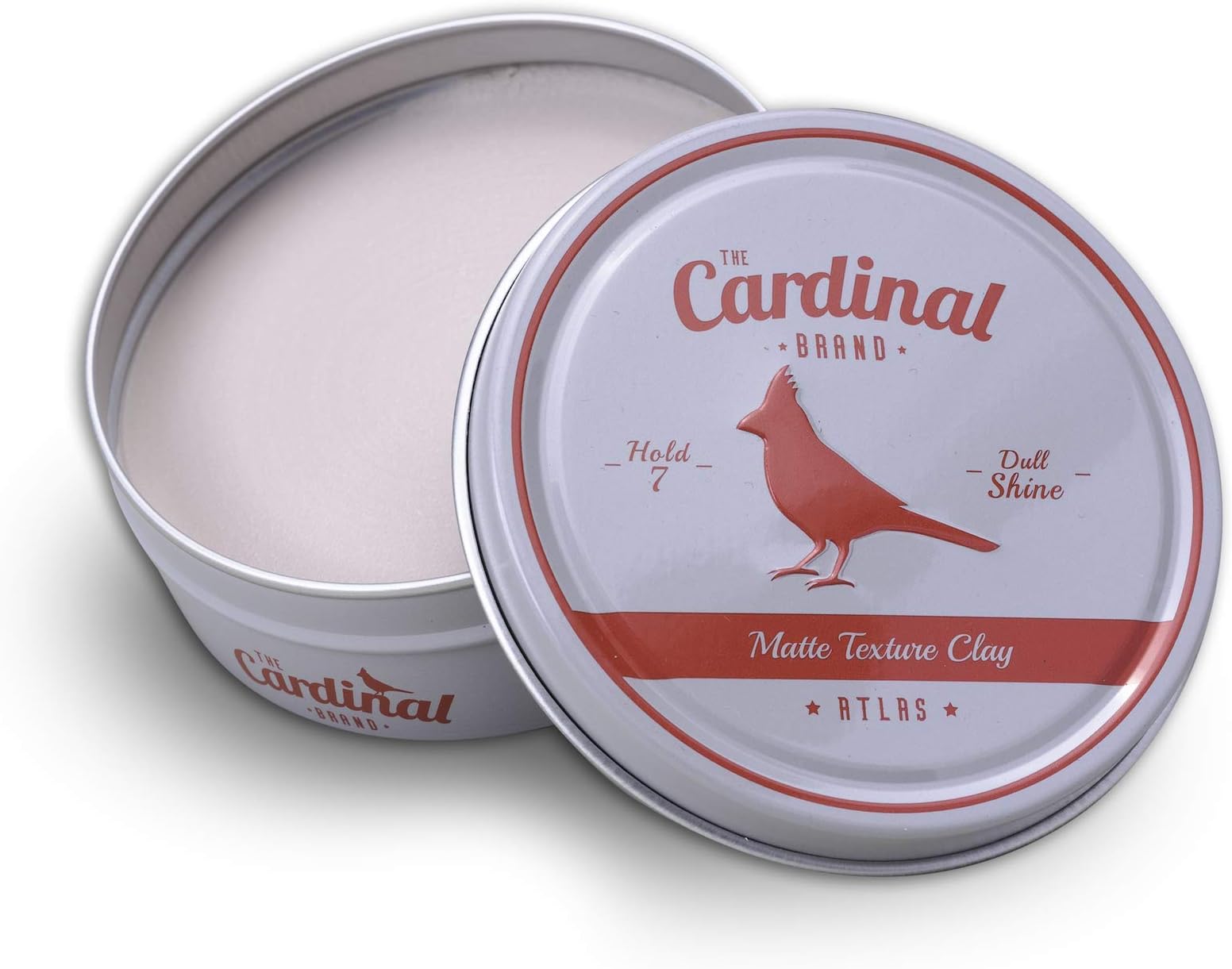 Atlas Matte Texture Clay 3.4 Ounce is an Ultra Lightweight, Matte Hair Clay, Medium to Firm Hold, Thickening, Volume Building, Hair Styling and Grooming Product for Men and Women