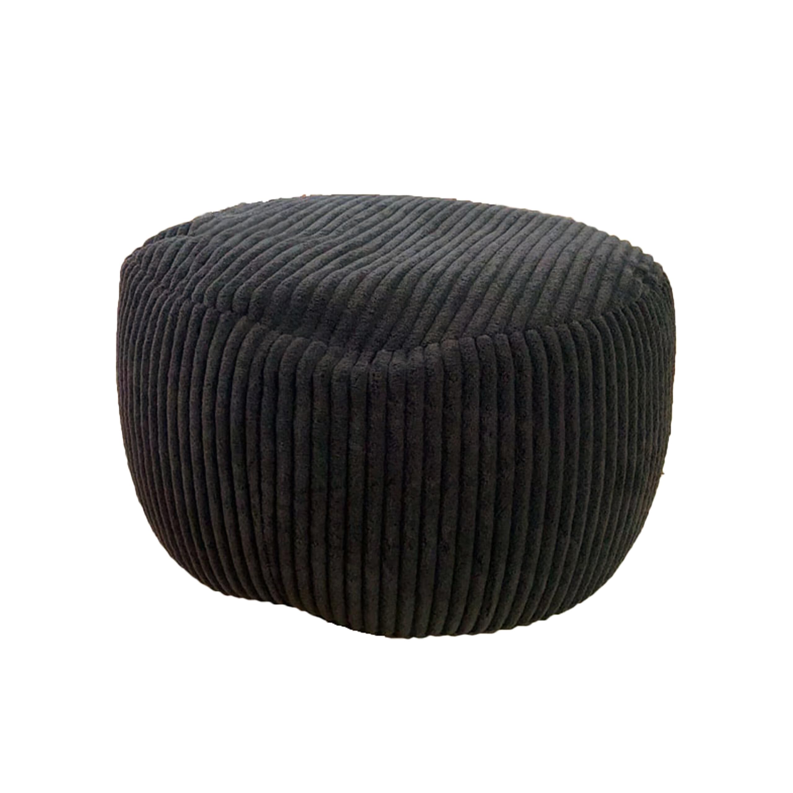 Coussin de sol rond Relaxdays pour créer un coin lecture cosy dans le salon