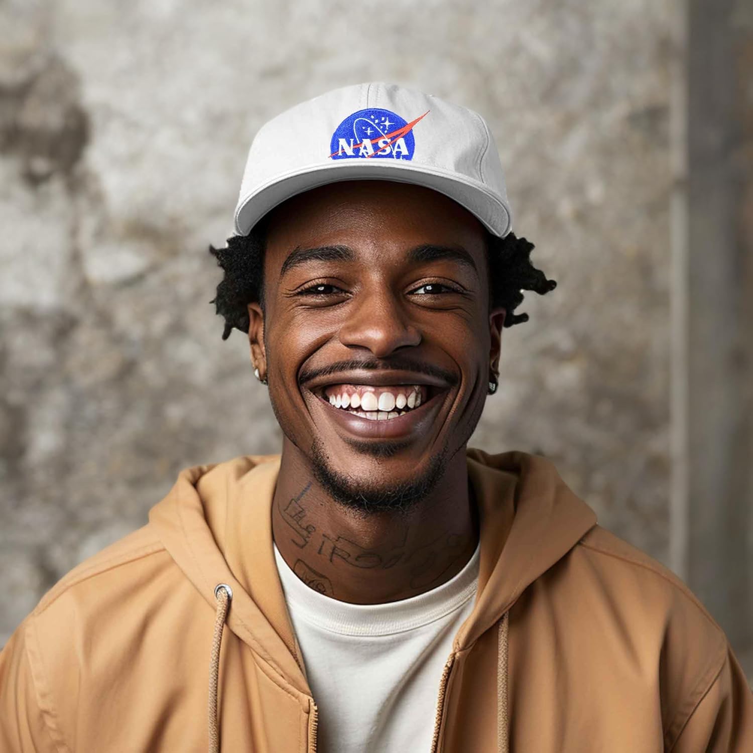 DALIX NASA Embroidered Mens Womens Cotton Dad Hat Baseball Cap Adjustable - Image 8