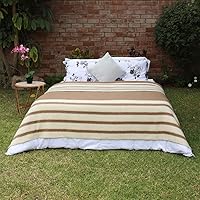 Vista 75 de Thick Alpaca Wool Blanket – Heavyweight Alpaca Wool Blanket for Camping Outdoors or Using Indoors Soft Peruvian Alpaca Wool Blankets