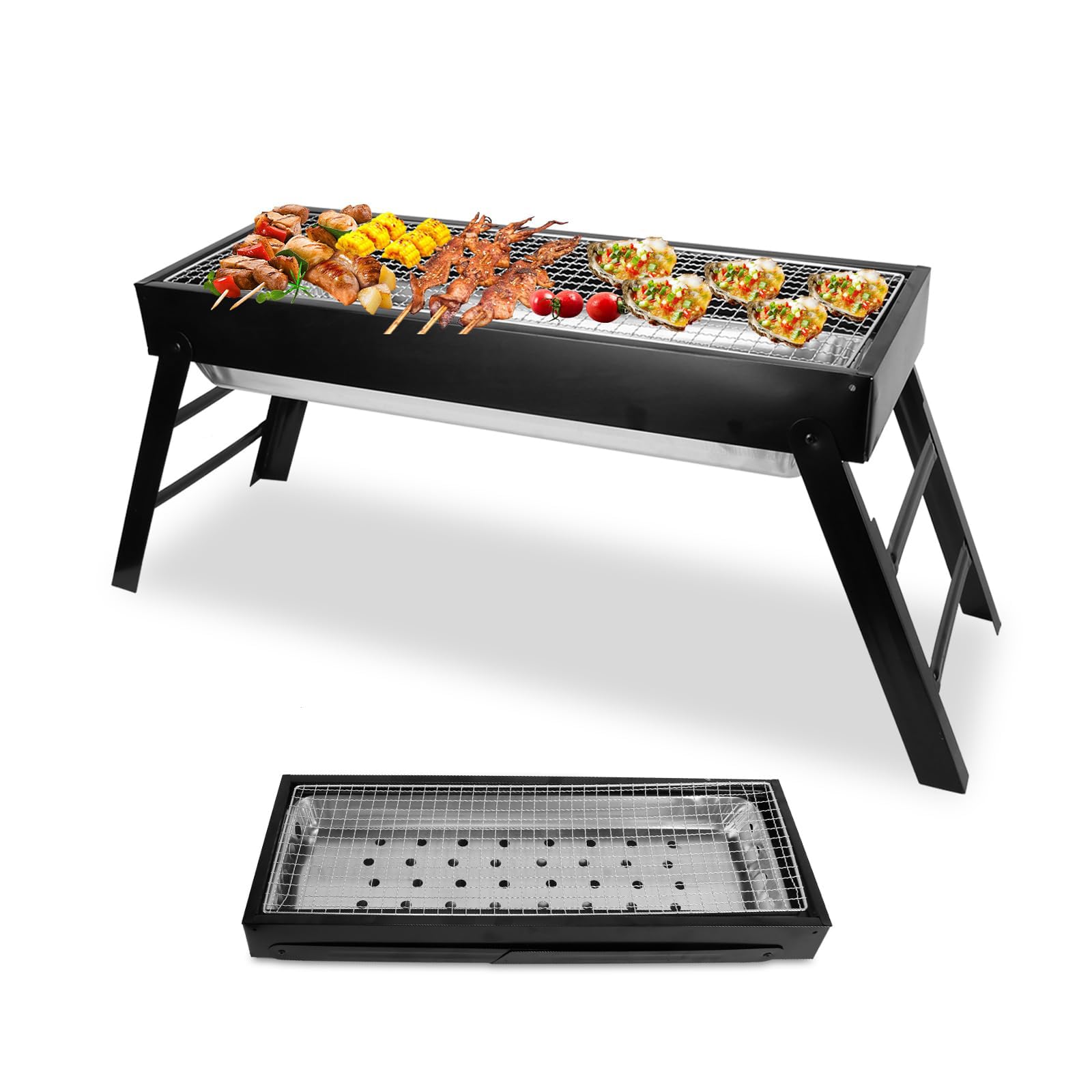 Barbecue camping randonnée portable pliable pour cuisine de table