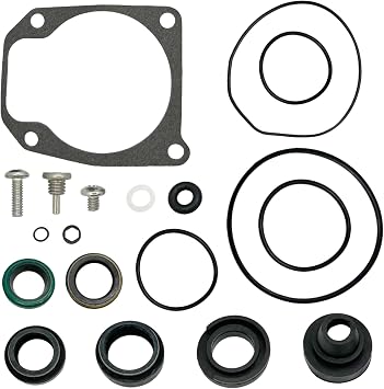 طقم ختم علبة التروس 433550 لـ Johnson Evinrude 25 40 48 50 HP Egine Lower Unit Seal 18-2694