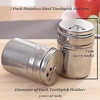 Vista 8 de Creative Toothpick Holder Toothpick Dispenser, Automatic Cute Bear Shape Toothpick Dispenser for Kitchen Restaurant Hotel, Thickened Novelty