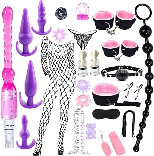26PCS Anal Plug Set BDSM Restraints Couples Toys for Women Men Sex Toy