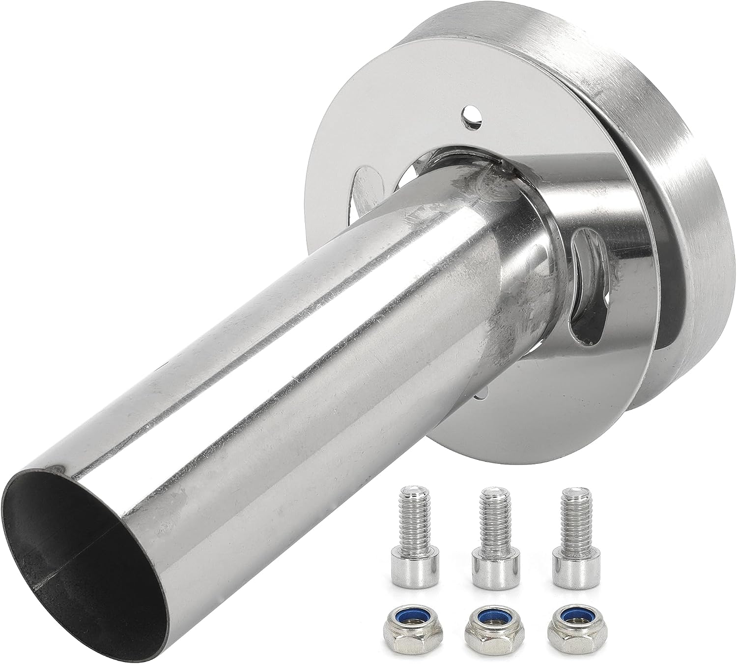 4.5" Round Tip Silencer Exhaust Muffler for 4.5 inch Tip Removable Exhaust Silencer