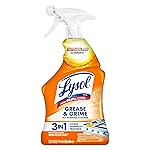 Lysol Pro Kitchen Spray Cleaner and Degreaser, Antibacterial All Purpose Cleaning Spray for Kitchens, Countertops, Ovens, and Appliances, Citrus Scent, 22oz