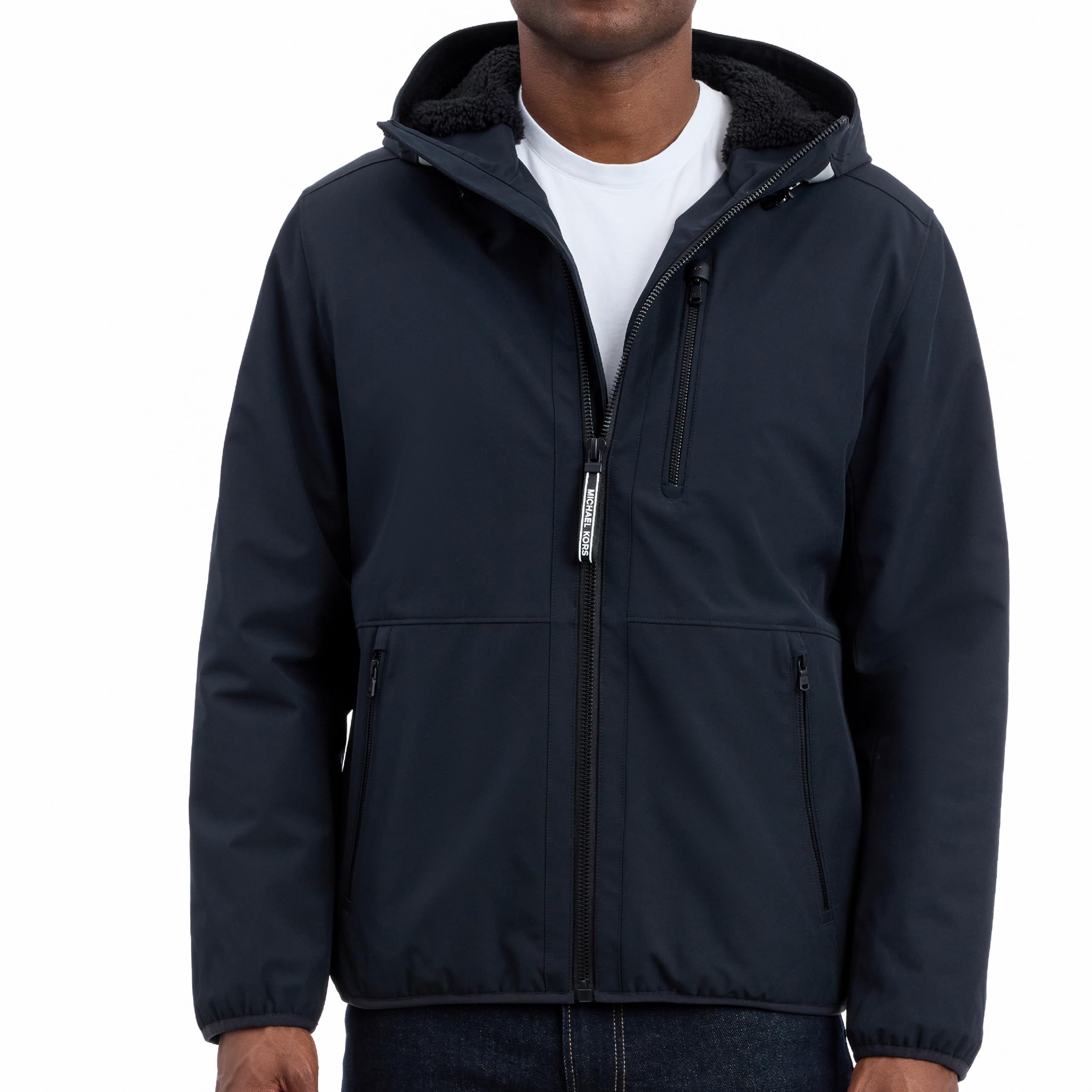 Veste softshell homme Michael Kors wind water resistant sherpa lining