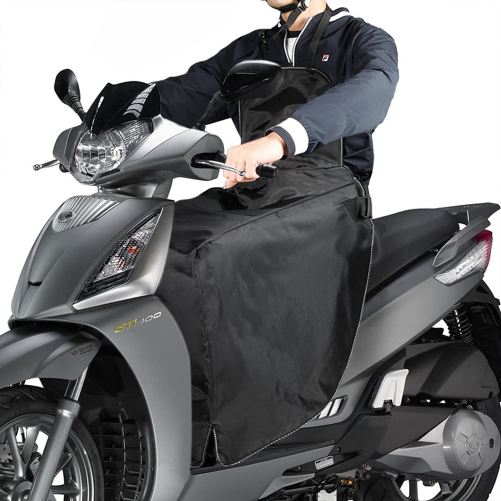 Coperta Invernale per Scooter, Protezione per Le Gambe dello Scooter, Antipioggia per Tutti Gli Scooter, Dimensioni universali