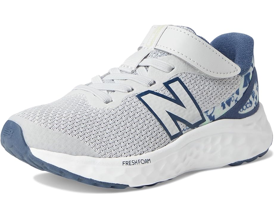 New Balance Kids Fresh Foam Arishi v4 Bungee Lace with Top Strap (Little Kid) - Front View
