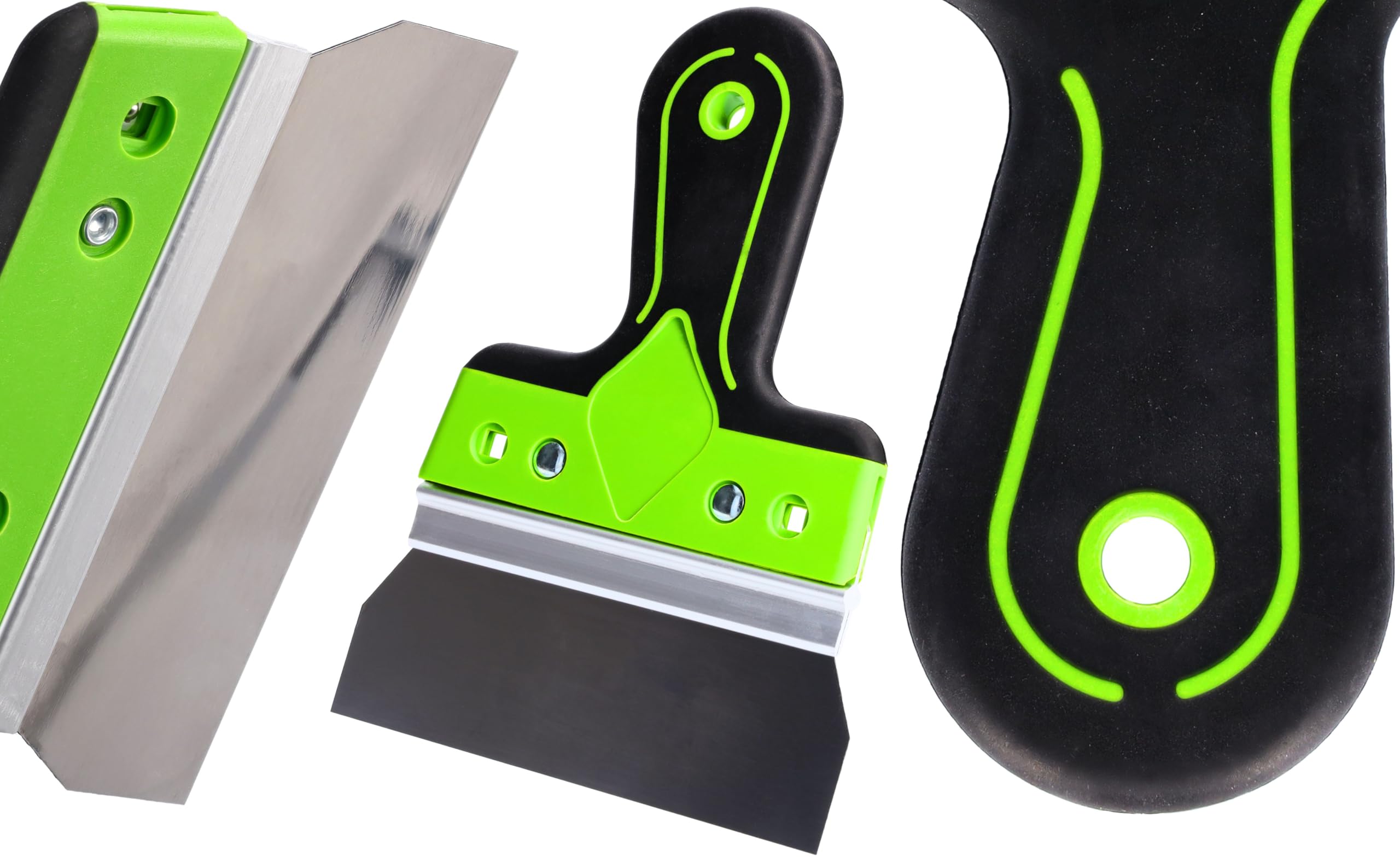 Toolspace Green Stainless Plastering Trowel 150 X 60 Mm - Large Trowel, Plaster Trowel, Putty Trowel, Tape, Mortar, Cement Putty Knife Plasterer's Knife