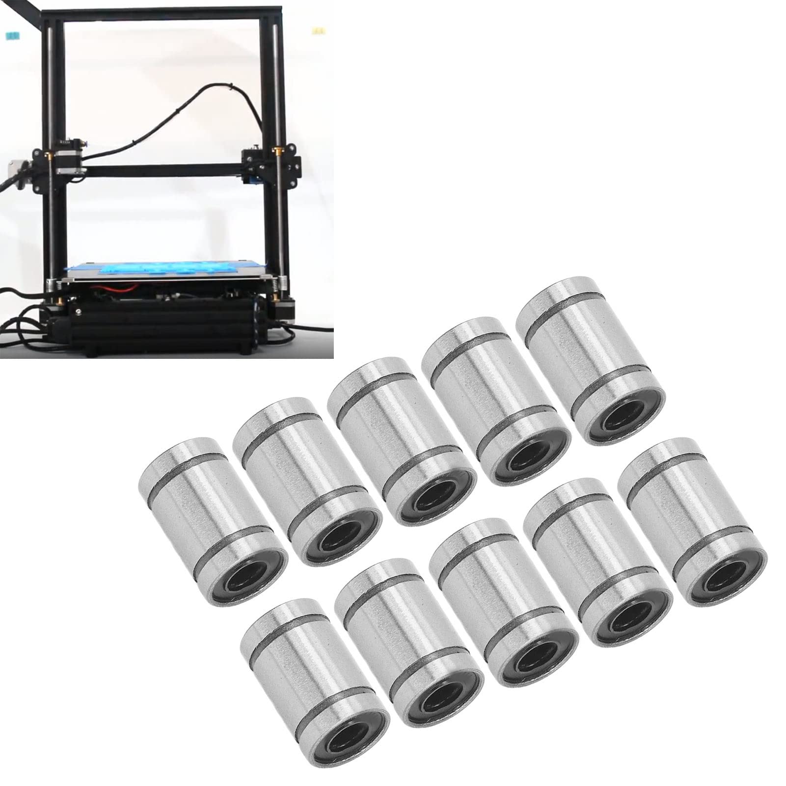 Linear Motion Bearing, Low Noise, High Accuracy Linear Bearings LM6UU for Automation