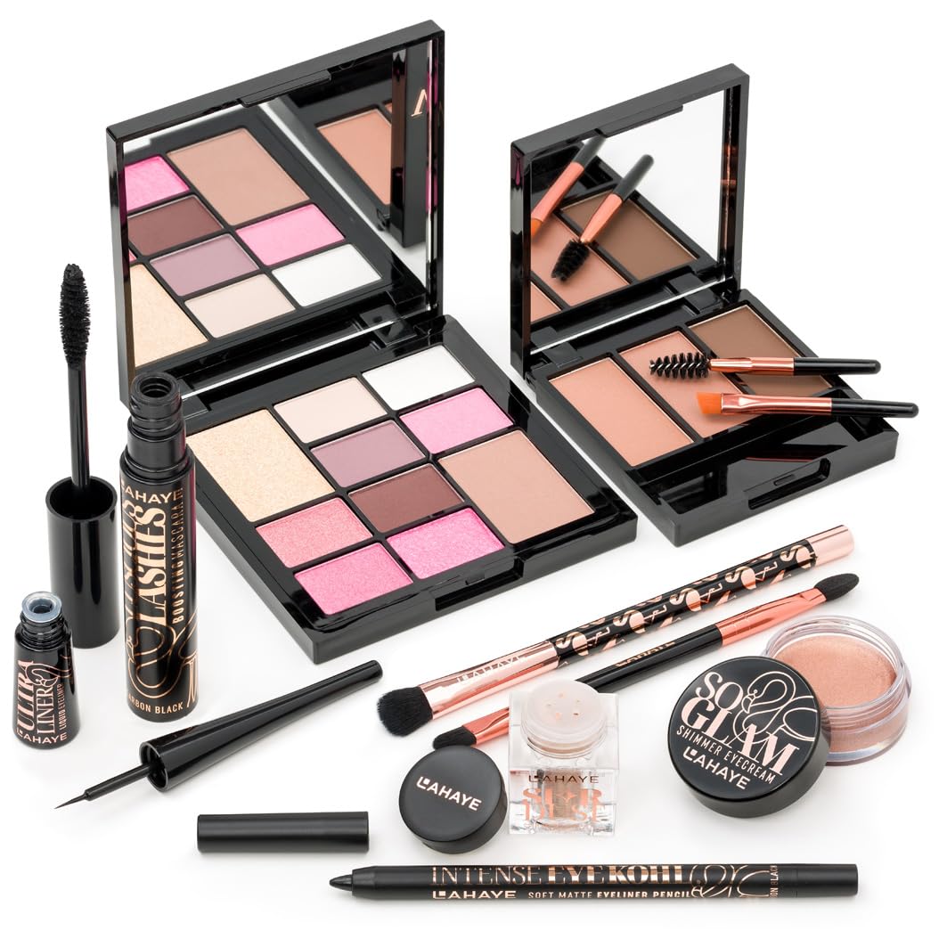 Beauty Adventskalender 2025 "PINK FLAMINGO X-MAS" - Weihnachtskalender für Frauen, Teenager | LIMITIERTE EDITION | 24 hochwertige Make-up und Kosmetik Überraschungen, Geschenkset von LAHAYE