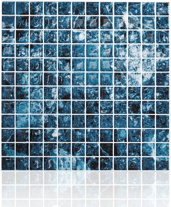 Cocotik Peel and Stick Tile Vinyl Peel and Stick Decorative Backsplash Kitchen TilePack of 10