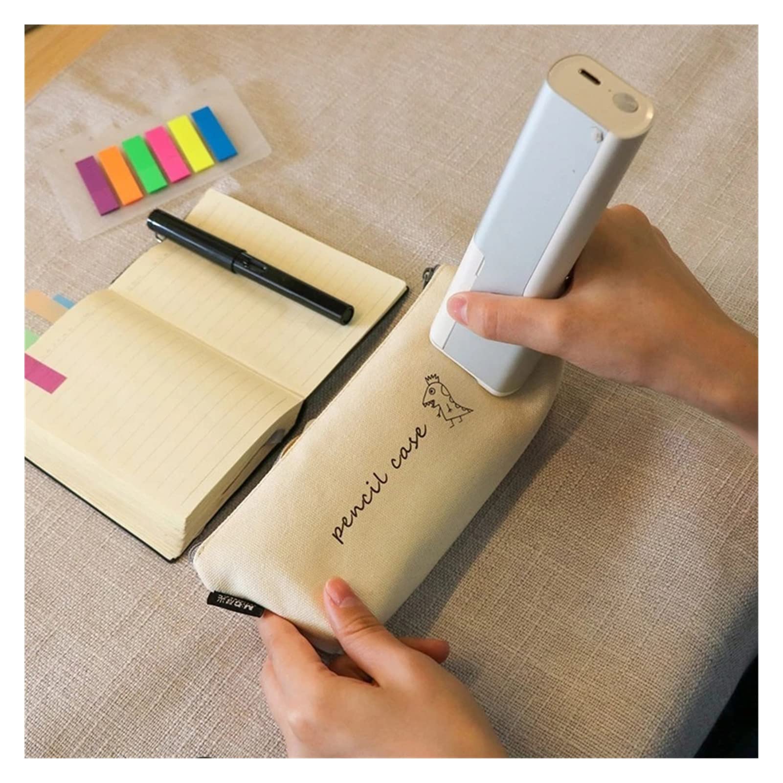 Ręczna drukarka atramentowa, Pióro atramentowe Portable Handheld Drukarka Tatuaż Drukowanie Inkjet Mini Małe Przenośne do druku,Szybkoschnący tusz