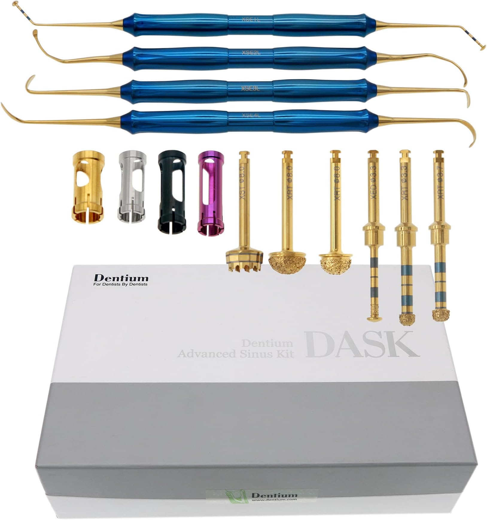 Dentium DASK Sinus Lift Implant Kit Tool 14Pcs