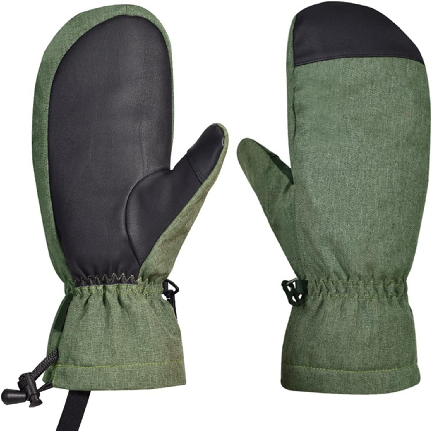 Winter Ski Mittens Men Women Outdoor Warm Windproof Waterproof Gloves Touchscreen for Skiing Snowboarding