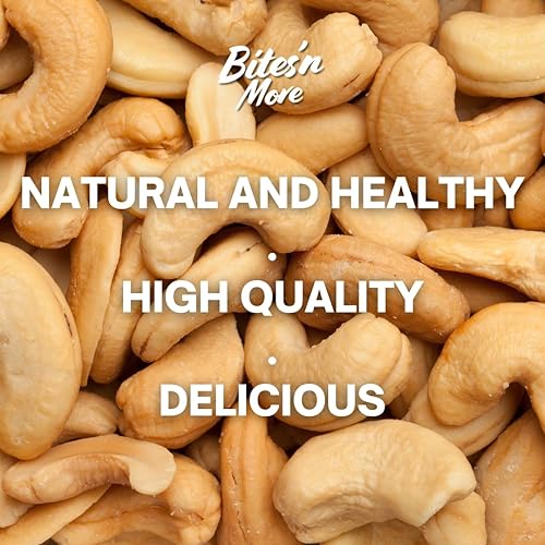 Miniatura 5 de Bites'n More Anacardo crudo premium de 2 libras (32 oz)