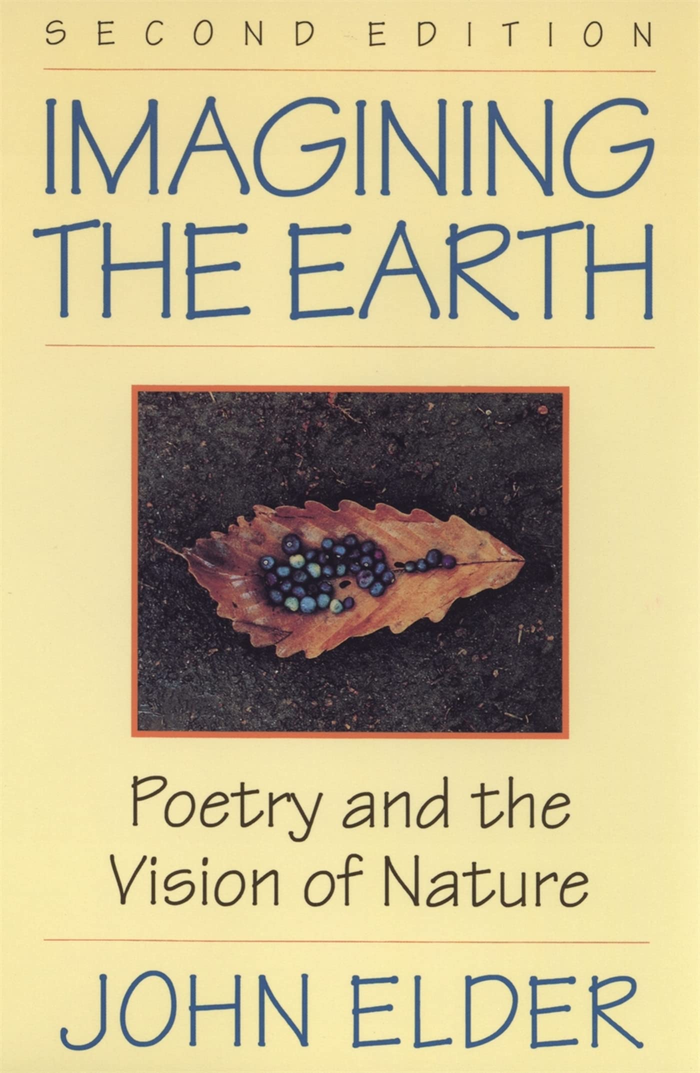 Imagining the Earth: Poetry and the Vision of N. Elder**