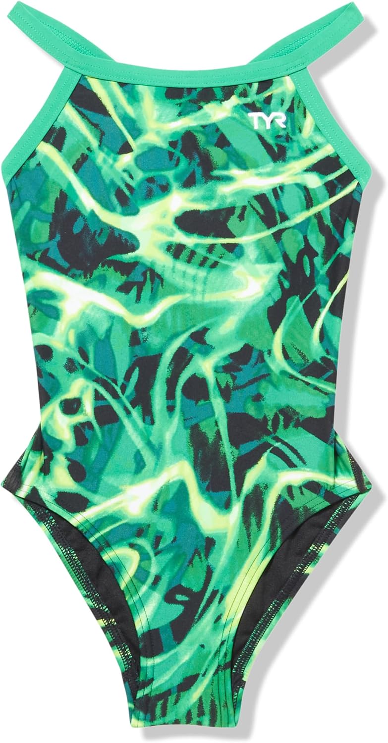 TYR Girls Durafast Lite Diamondfit Swimsuit