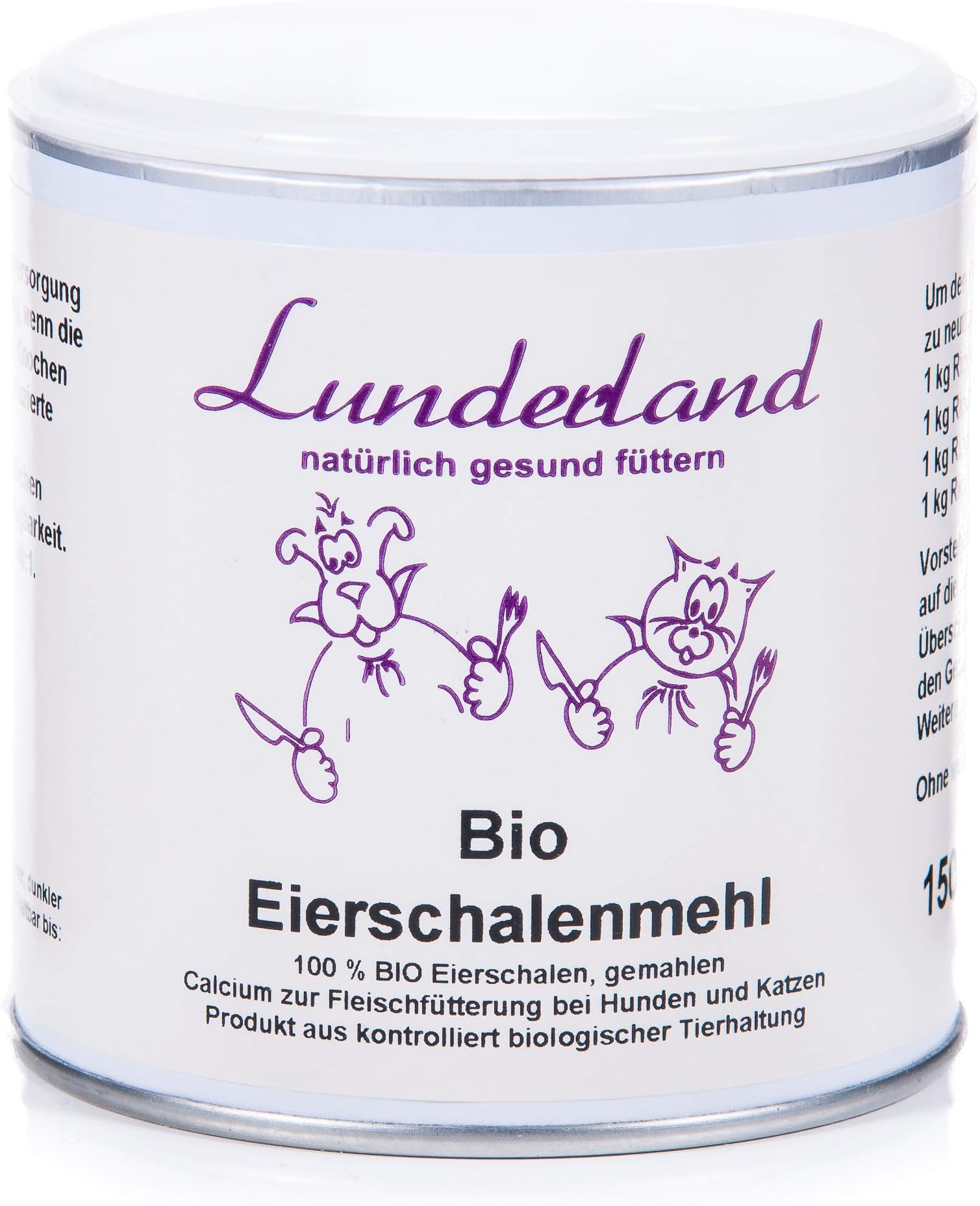 Lunderland organic egg shell meal 150 g