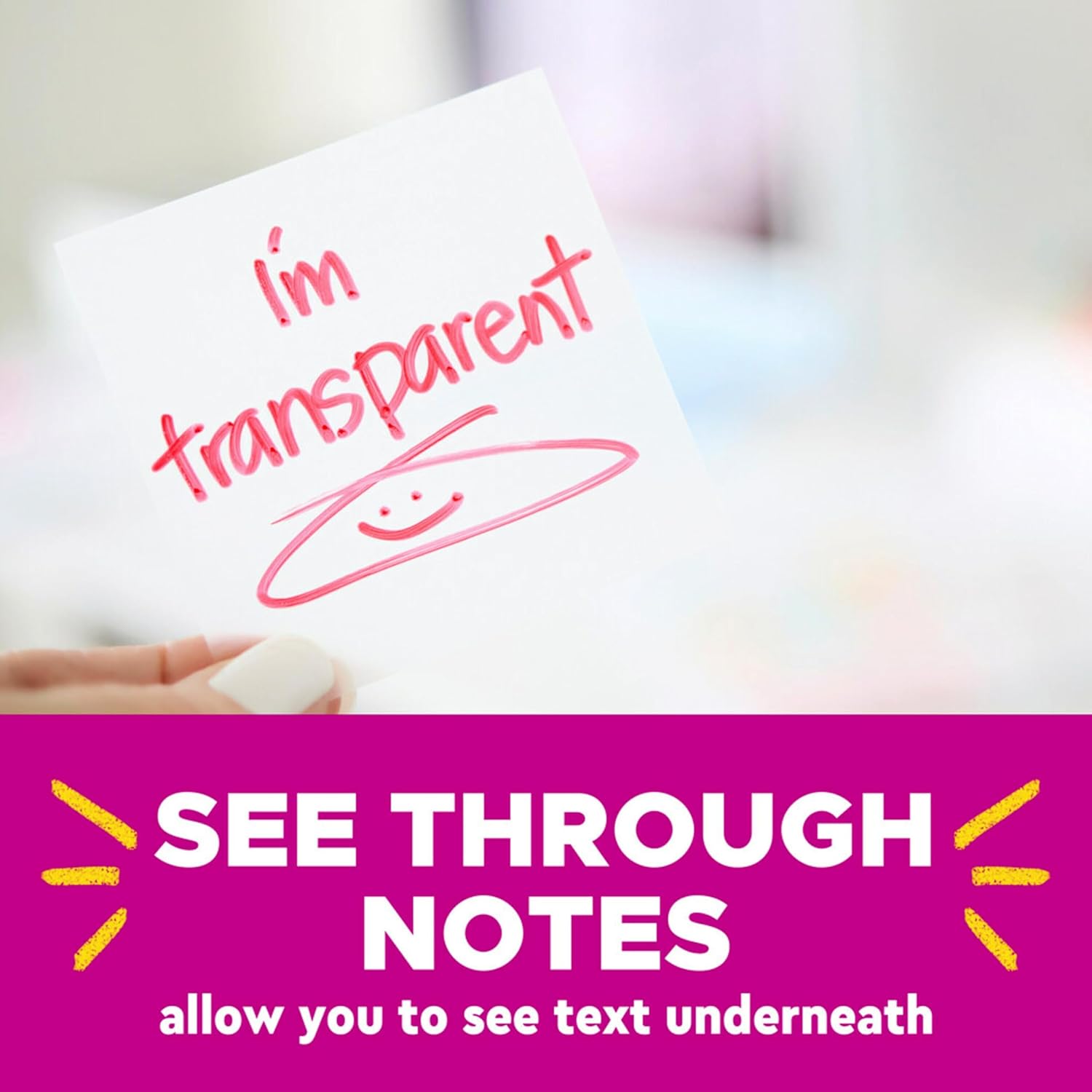 Post-it Book Lover's Kit , Transparent Notes, Flags, Holiday Reading Essentials