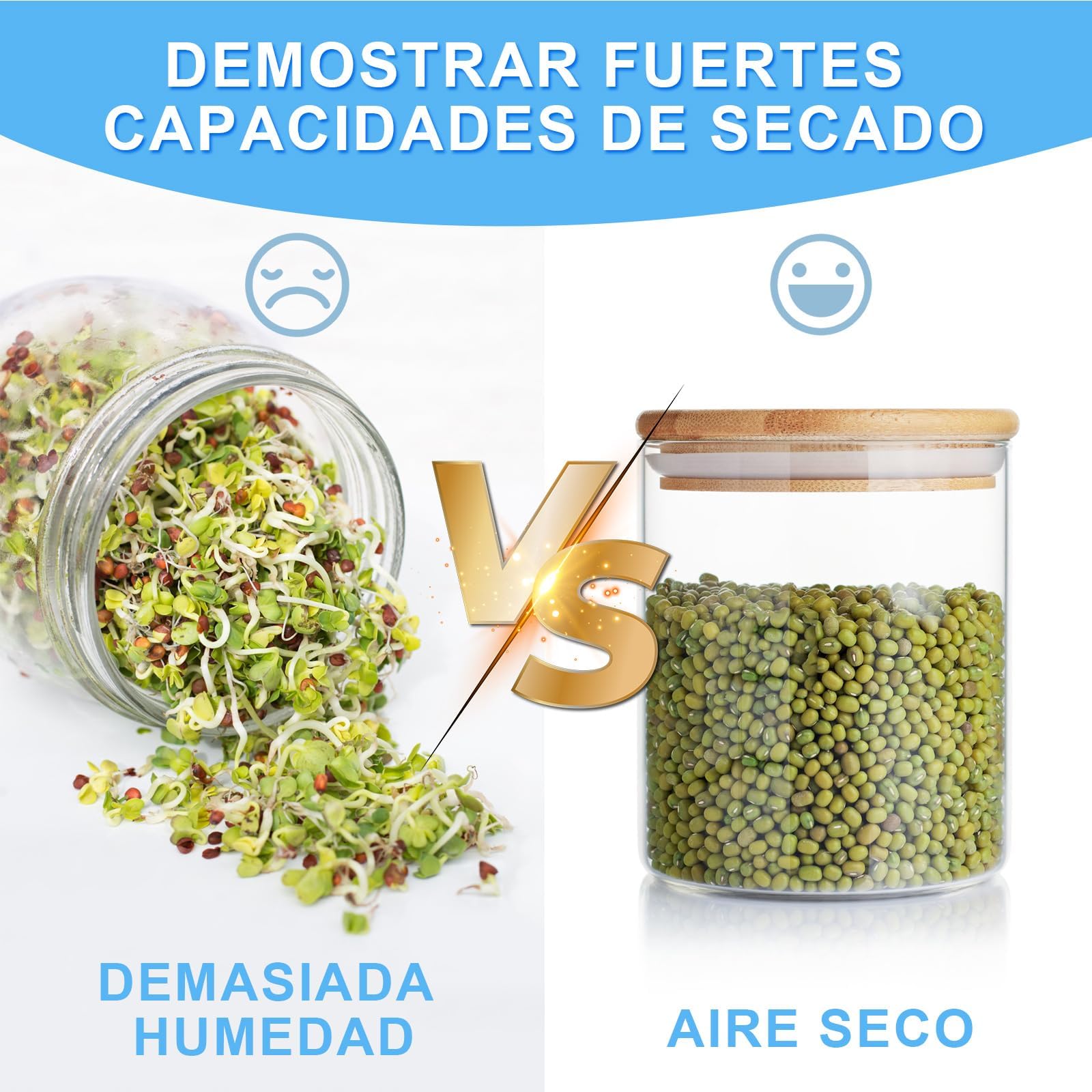 Bolsas de Silica Gel 250 uds 1g Antihumedad para Electrónicos Ropa Alimentos