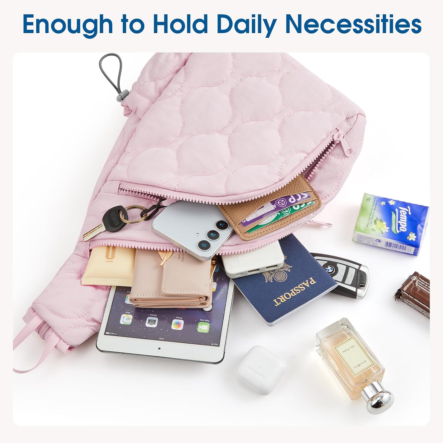 G4Free Casual Crossbody Bag Sling Daypack for Women Lightweight Backpack Fashionable Chest Bag for Daily Outings - Image 3