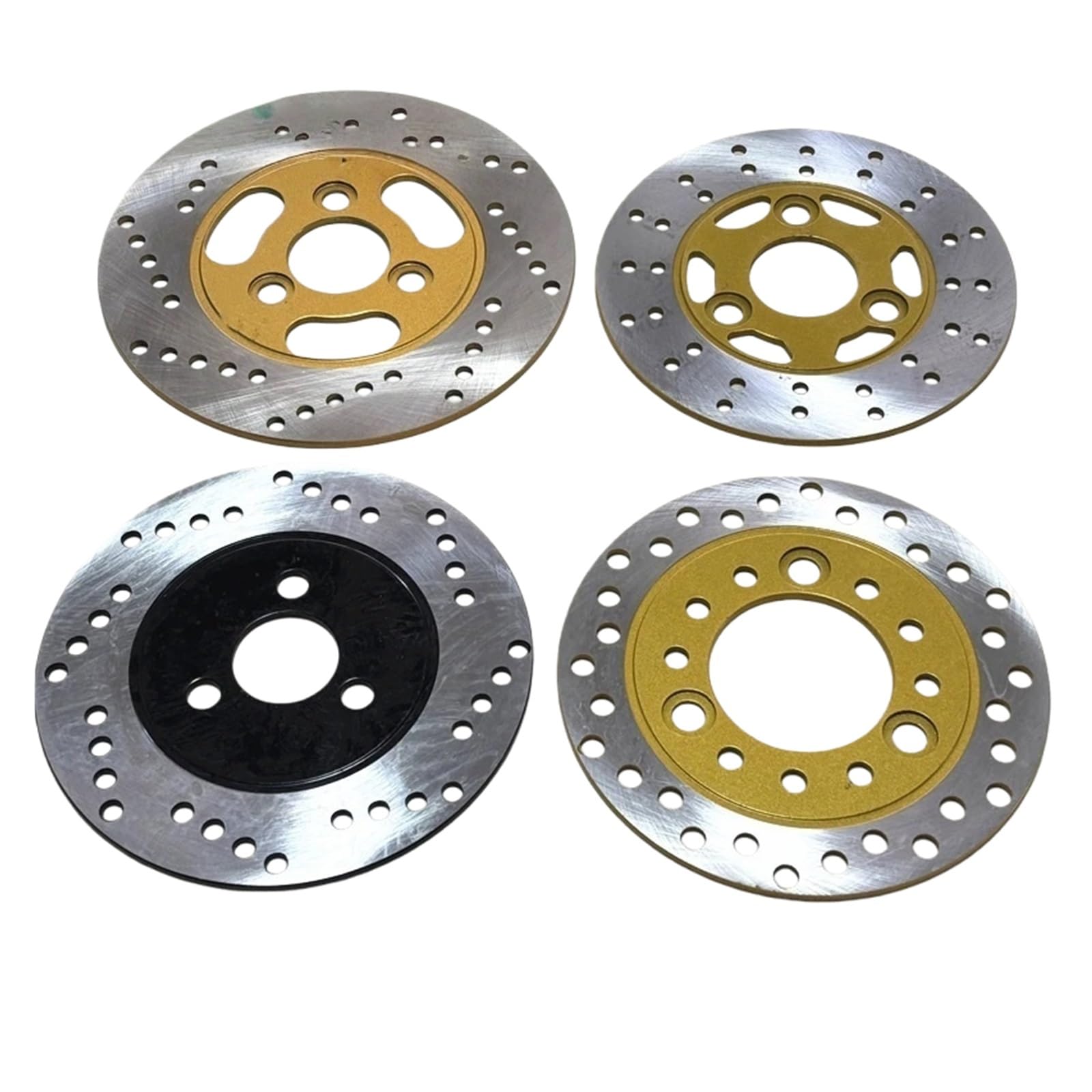 Disco freno flottante 160mm 180mm Per AN125 HS125T HJ125T HJ100T AG100 BWS100 DIO50 JOG50 3KJ Per 50cc 100cc 125cc Pompa Freno Anteriore Disco Rotore(Color C)