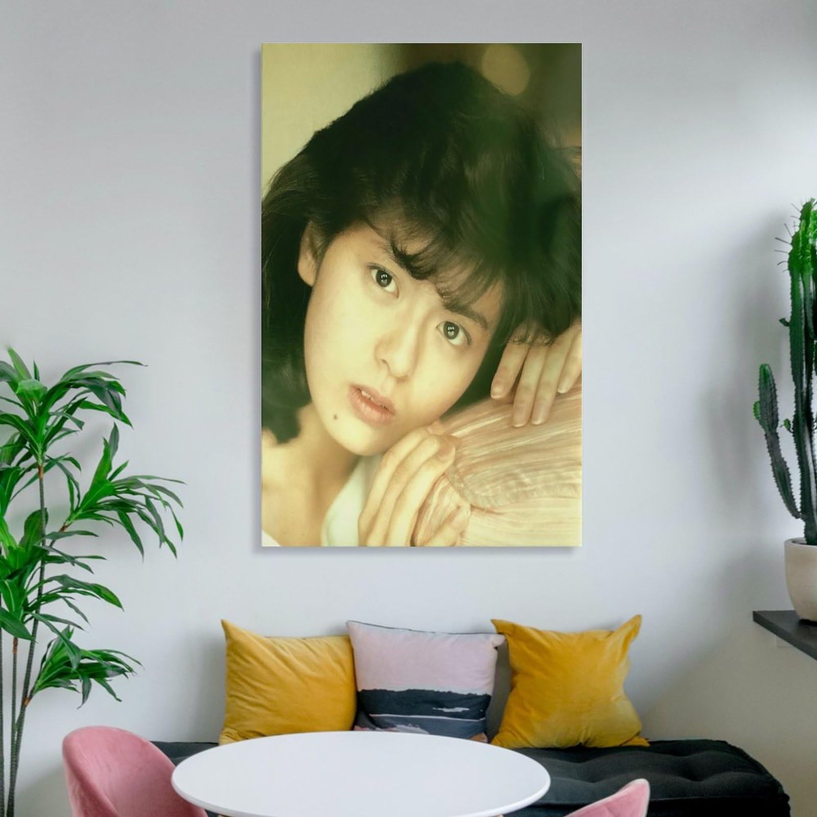 Amazon.co.jp: 南野陽子 女優 歌手 若い頃 可愛11 ポスター キャンバス