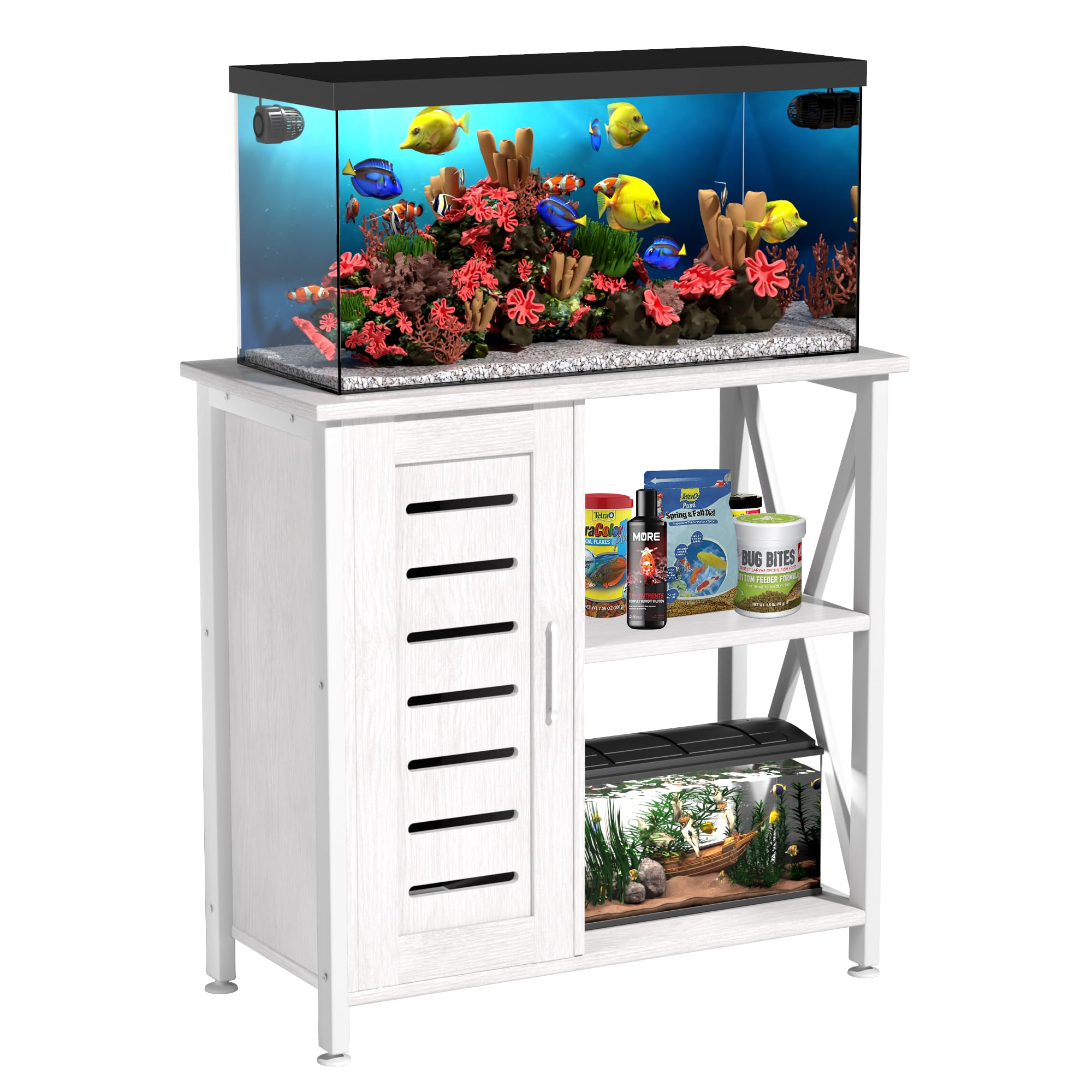 Herture Cabinet with Dual Compartments