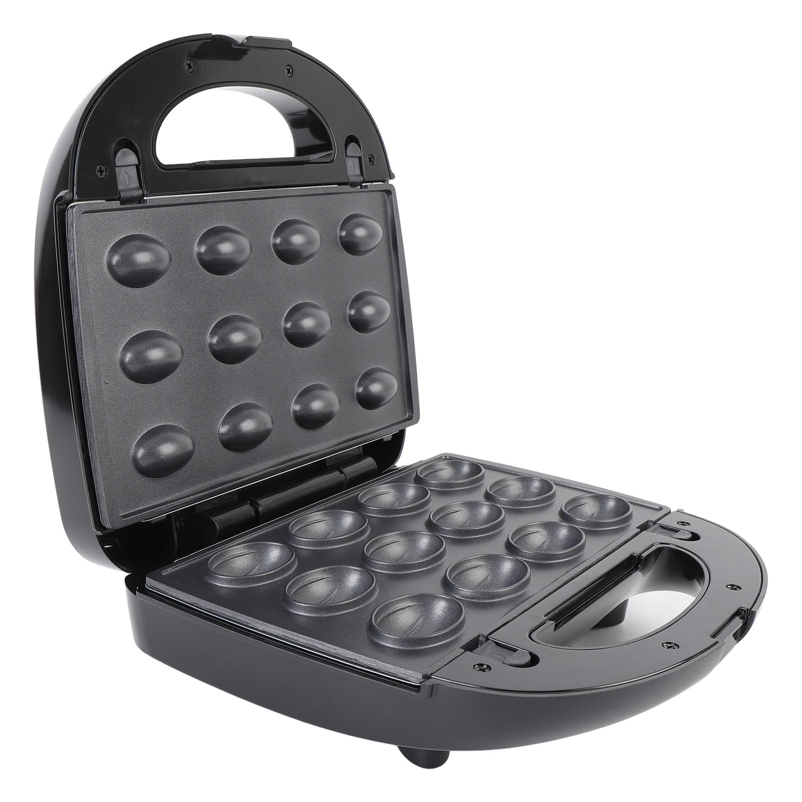 Annadue Macchina 6 in 1, Piastre Antiaderenti Rimovibili, Macchina Elettrica Multifunzione per la Colazione per Ciambelle, Panini con Bistecca Fritta, per Pane con Biscotti Alle Noci (Spina europea