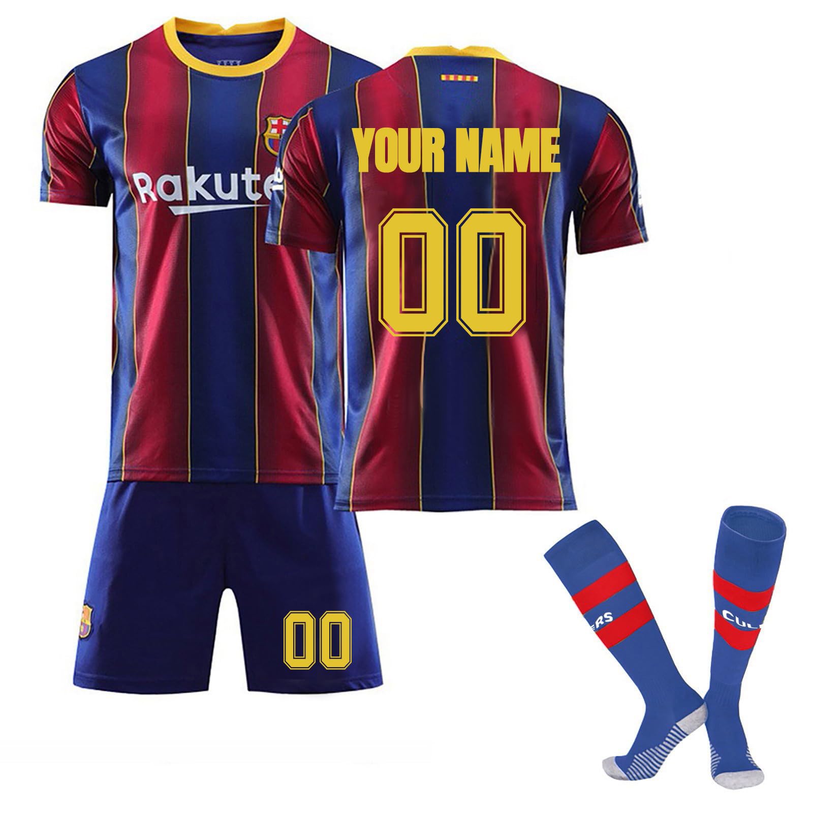 Soccer Jersey for Kids and Adult 25/26, Personalised Jersey with Name Number Ms-01