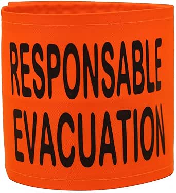 Brassard Léger Textile - NE PAS DERANGER - Jaune - Prêt