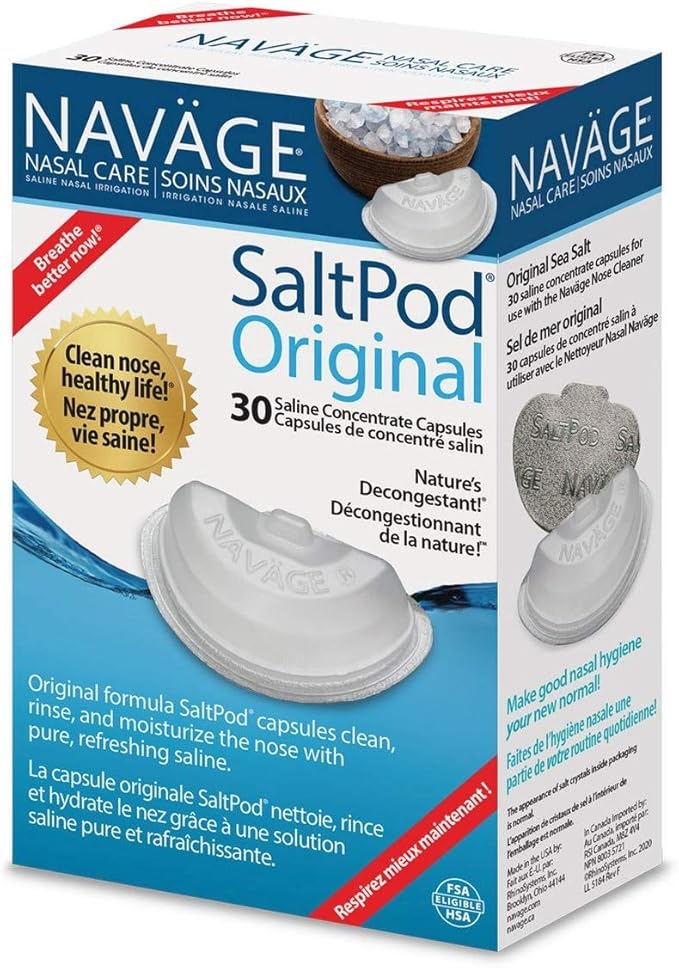 Amazon.co.jp Navage Salt Pods 30 Pack (30 Salt Pods) Health