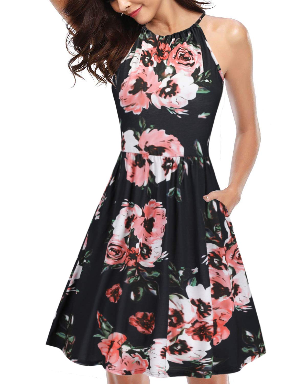 Casual Halter Dresses The Dress Shop