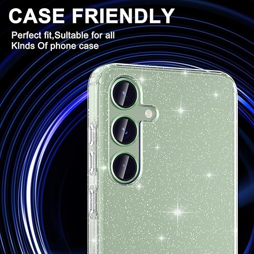 Vista 600 de para Samsung Galaxy Z Flip 7 Protector de Lente de Cámara, Cubierta de Lente de Vidrio Templado con Anillo de Metal Individual, [Fuerte Adhesión] 1