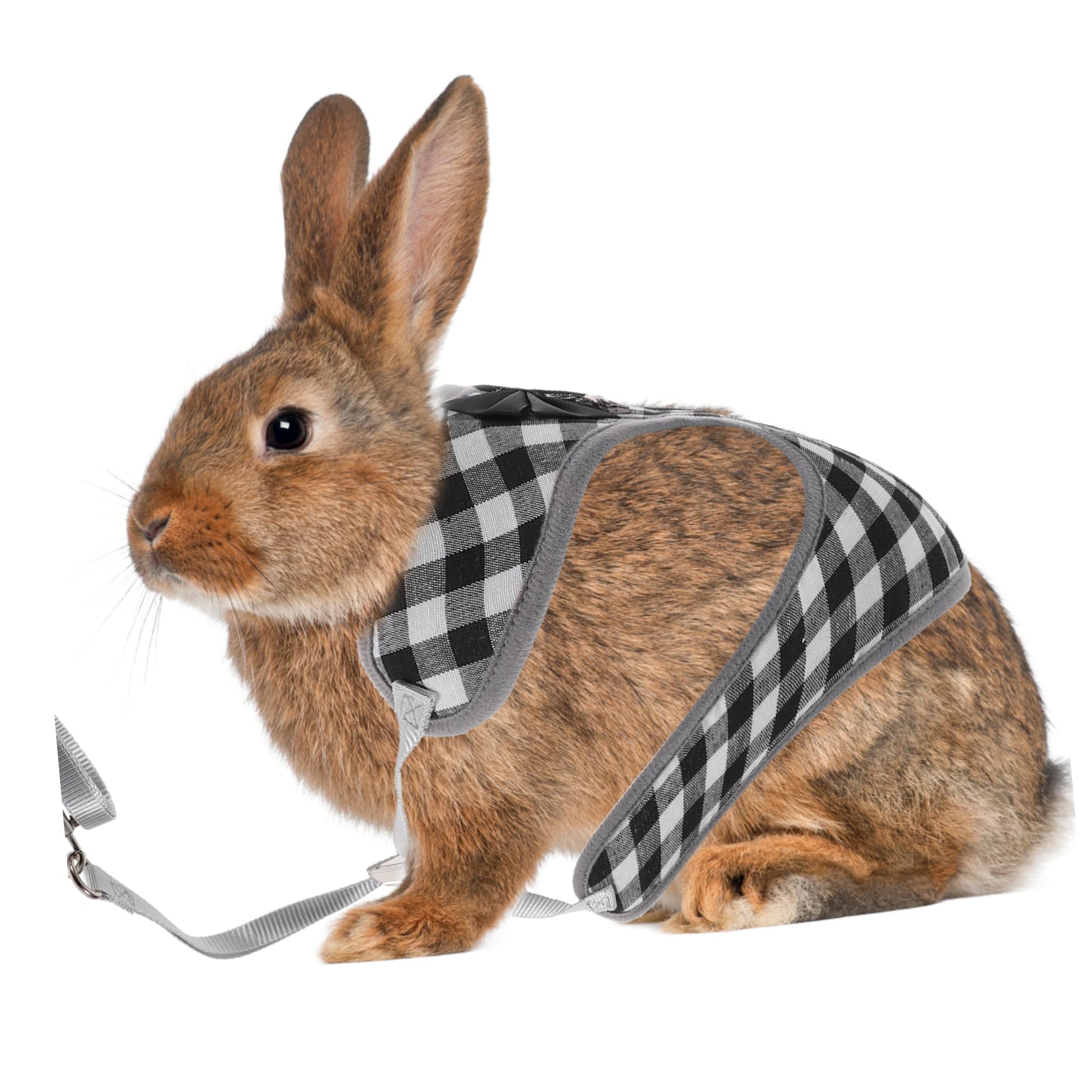 Supvox 5sätze Bunny Kleidung Für Kleine Tiere Atmungsaktives Kaninchenkostüm Und Geschirr Für Besondere Anlässe Süß Und Schwarz