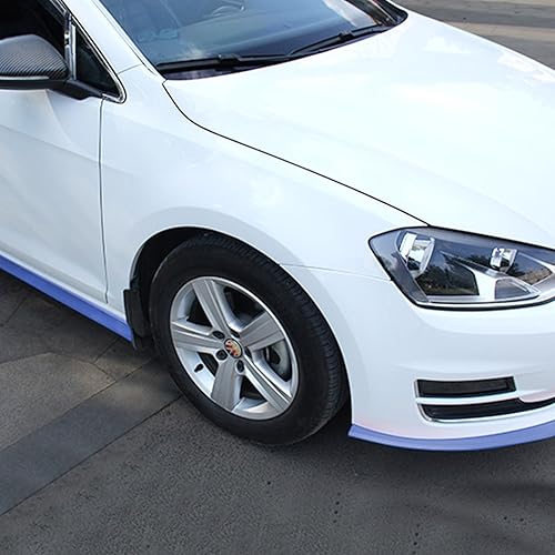 Miniatura 4 de Protector de parachoques delantero de coche, autoadhesivo, divisor automático, alerón de goma, alerón de borde de parachoques de 8.2 ft8.2 pies