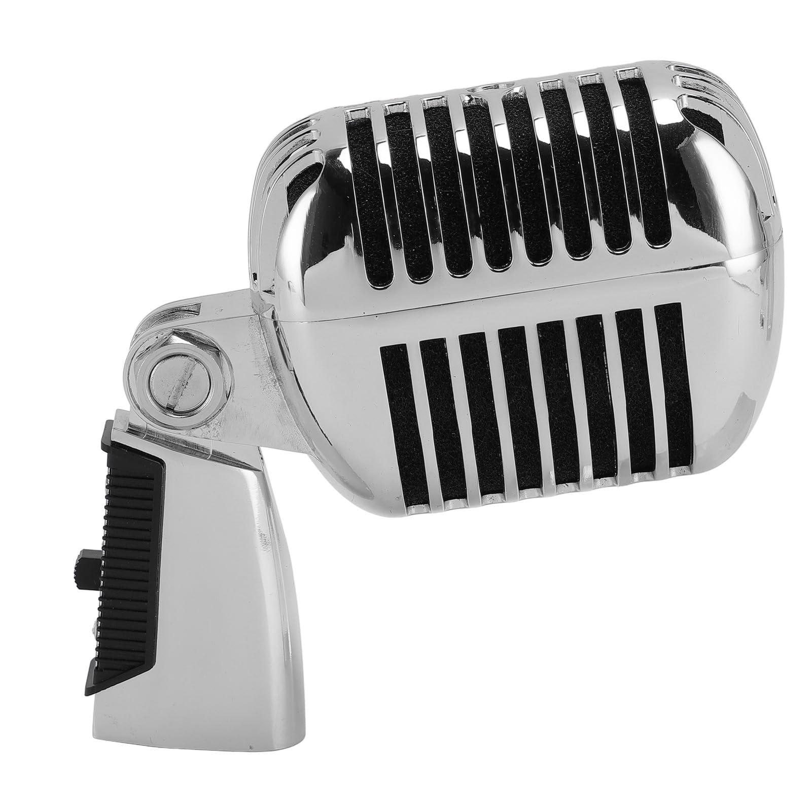 Retro Mikrofon Vintage Mikrofon, Vintage Mikrofon Funk Klassisches Dynamisches Mikrofon, Gesangsmikrofon mit XLR-Kabel
