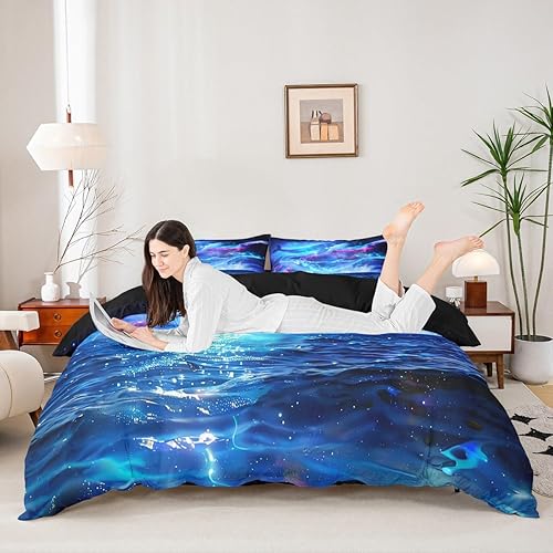 Miniatura 46 de Juego de funda de edredón de tamaño matrimonial, diseño de flores retro, acuarela amarilla, hojas verdes, con 2 fundas de almohada, 3 piezas, 70,