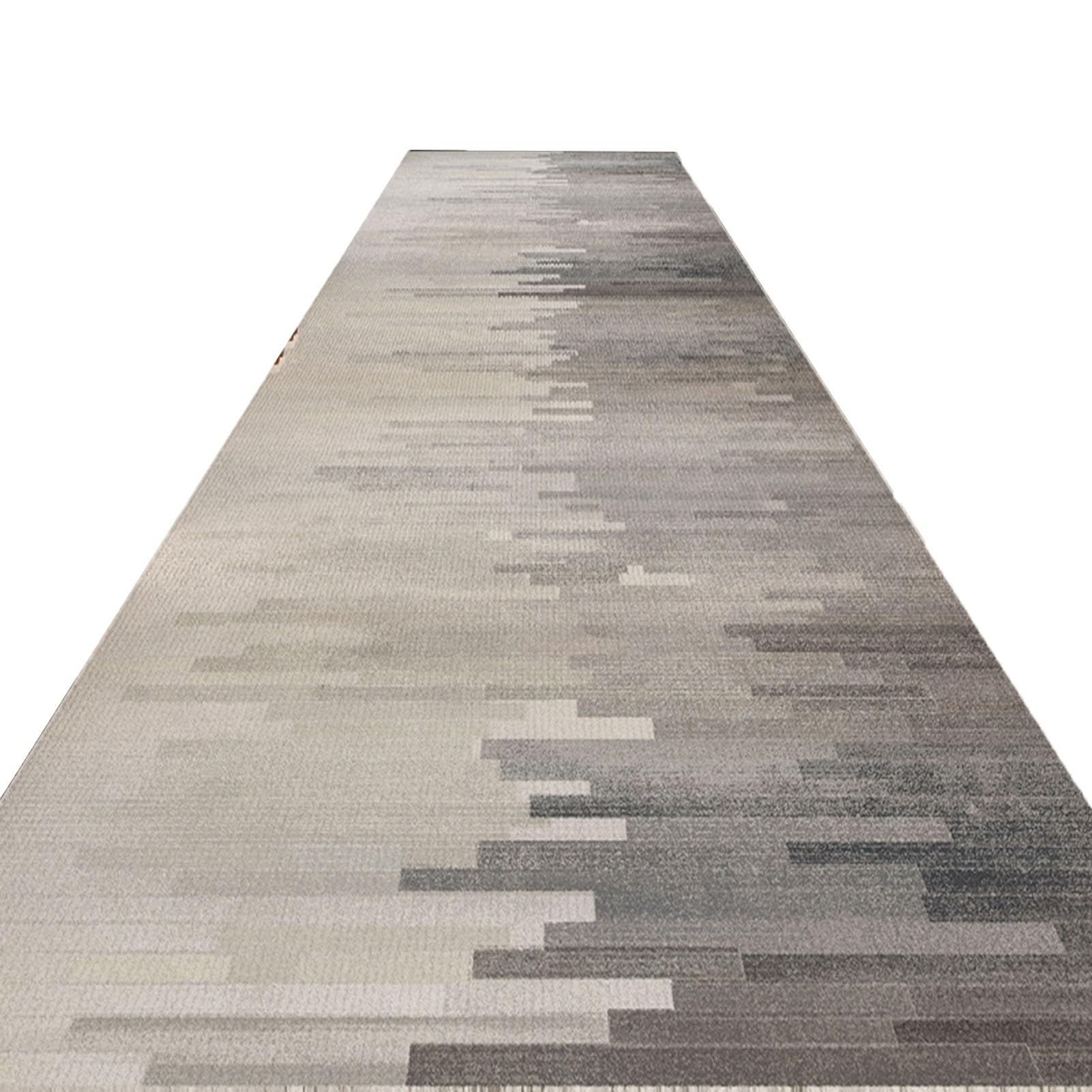 Tapis de couloir en microfibre Color 1 de 2.6ftx6.6ft pour escalier