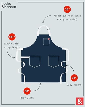 hedley & bennett Essential Chef Apron