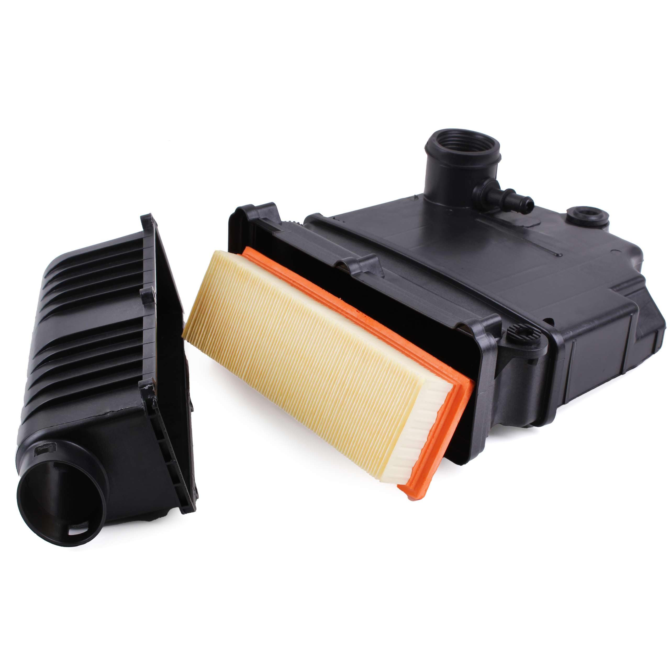 INLY Scatola del Filtro dell'aria Coperchio Della Scatola Del Filtro Dell'aria Coperchio Diltro Dell'aria compatibile con Doblo Grande Punto Linea Punto Siena 1.4 51886106 51773400 51805044 51885352